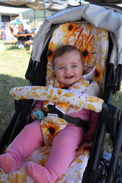 Custom Pram Liner - Butterfly Bubs