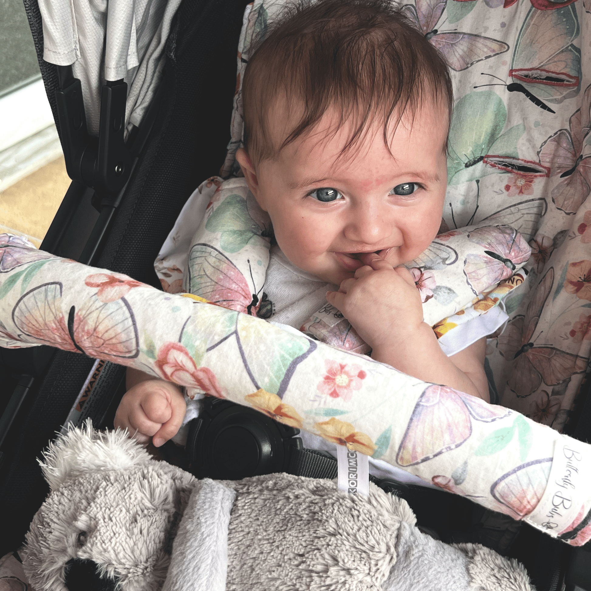 Harness Strap Covers (Pair) - Butterfly Bubs